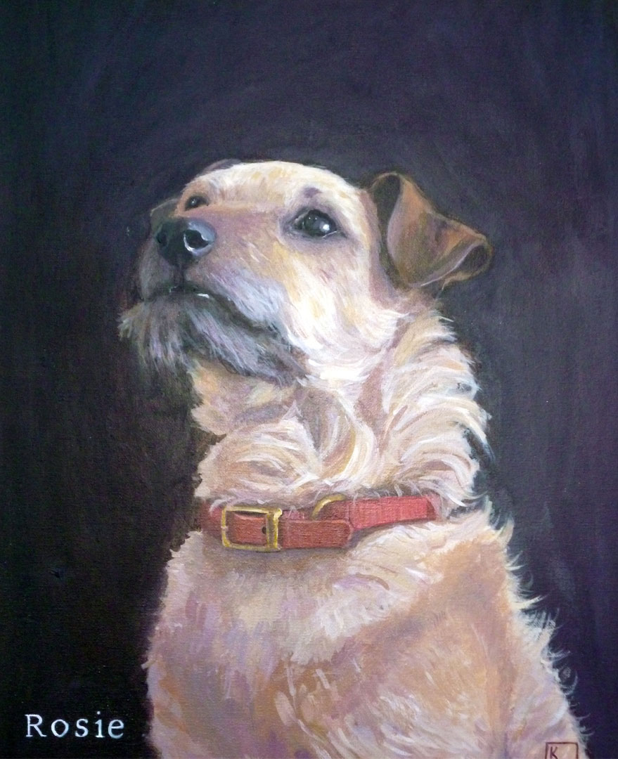 Terrier Painting